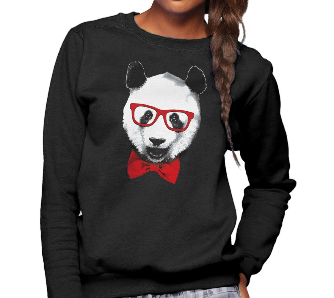 Unisex Fancy Panda With Glasses Sweatshirt