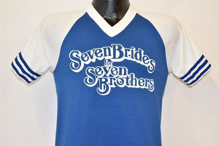 80S Blue Seven Brides For Seven Brothers Shirt