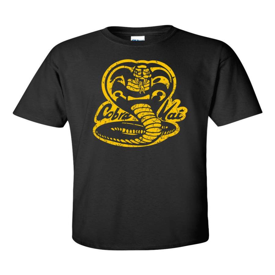 Cobra Kai T Shirt Karate Kid 80s Classic Movie VIntage No Mercy