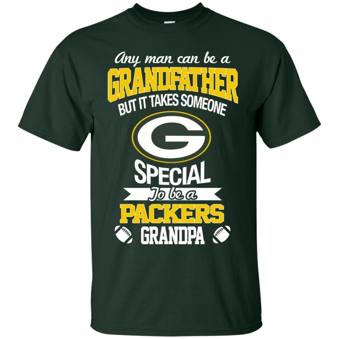 It Takes Someone Special To Be A Green Bay Packers Grandpa Tshirt