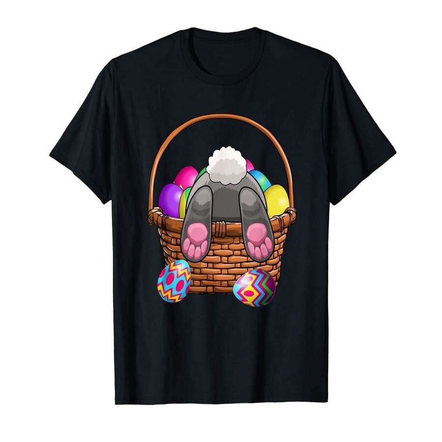 Easter Bunny Basket Eggs T Shirt Men Women Kids Gift