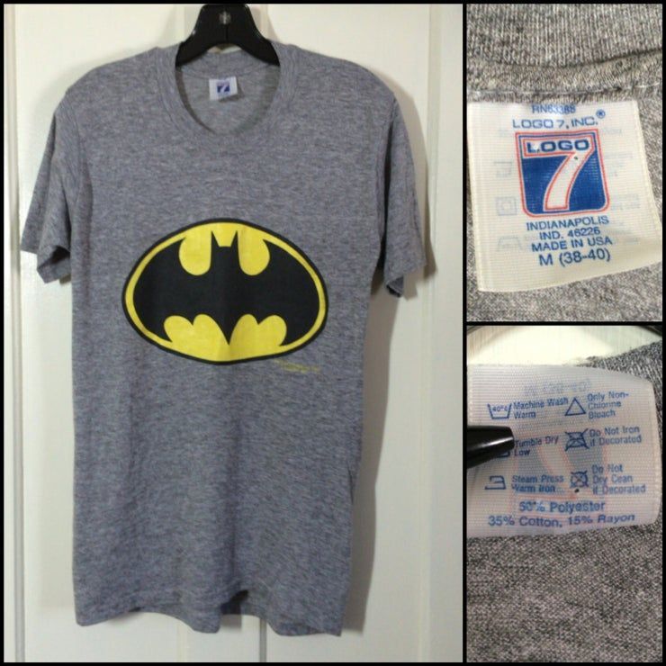 Vintage 1989 Batman Logo Shirt