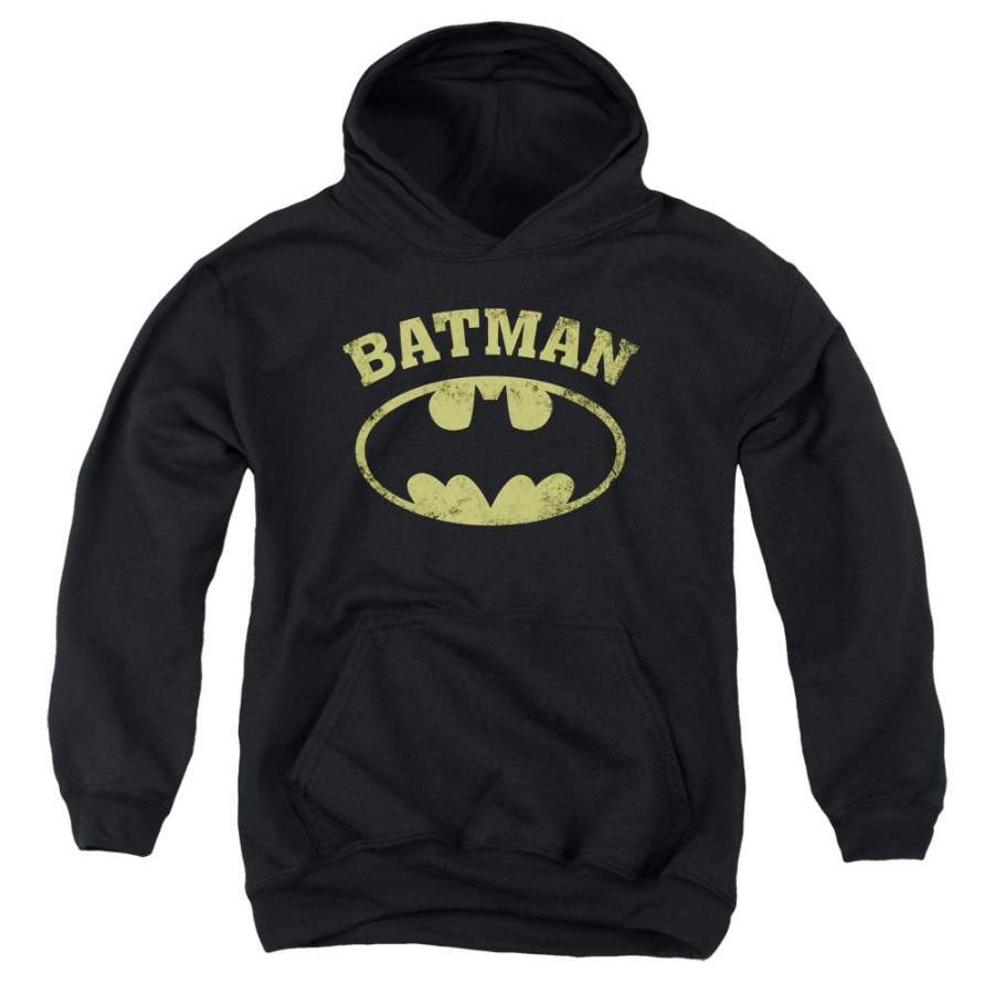 Batman – Over Symbol Youth Pull Over Hoodie