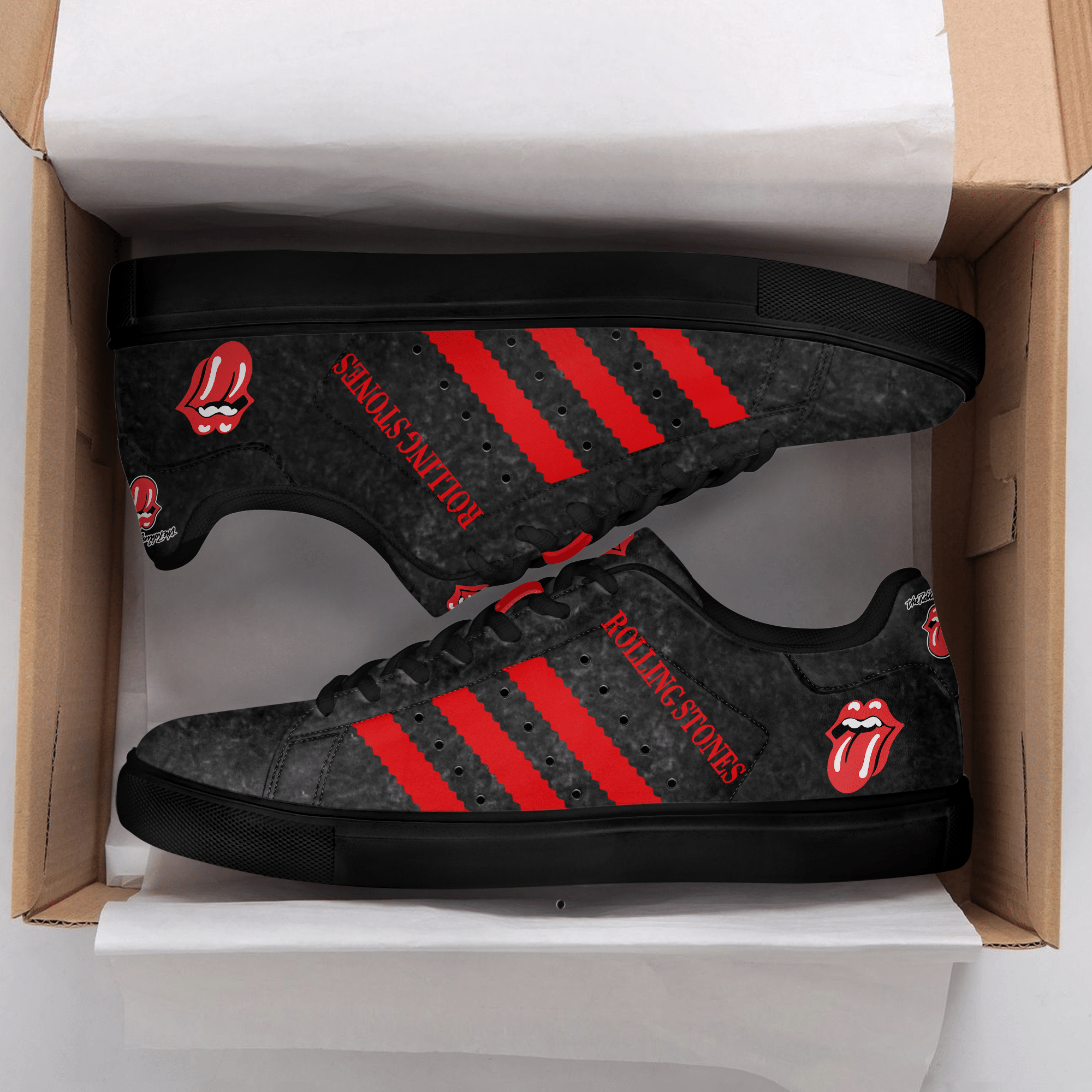 Rolling Stones Low Top Shoes L6