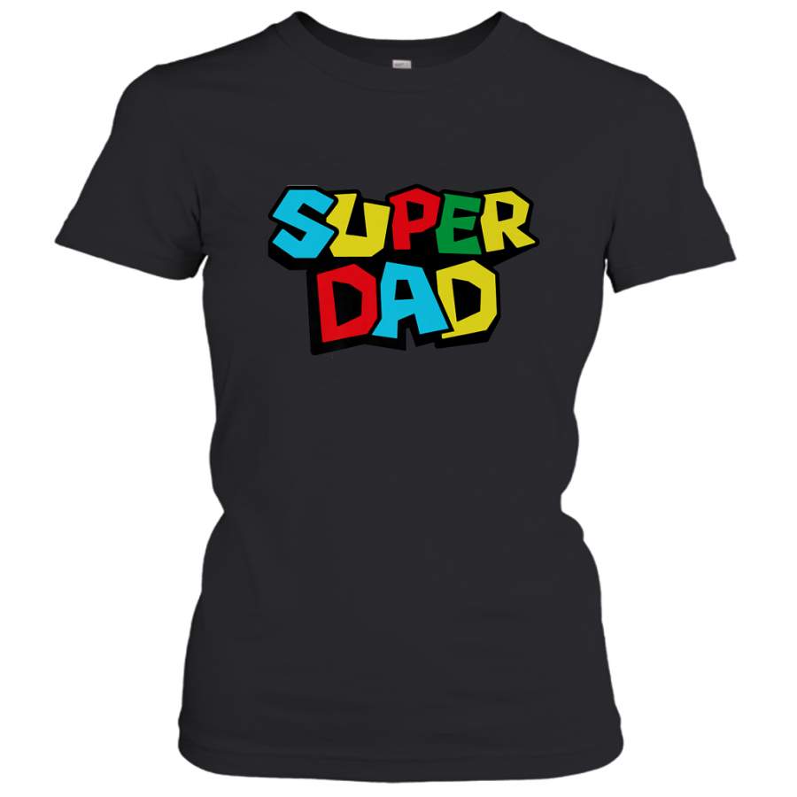 Super Dad like a Mario’s classic bros vintage and classic Women’s T-Shirt