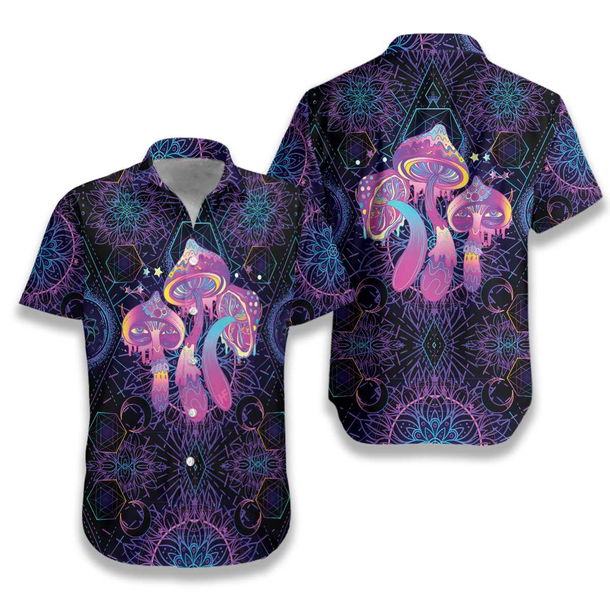 Magic Mushrooms Hawaii Shirt Unisex Adult Ha107348