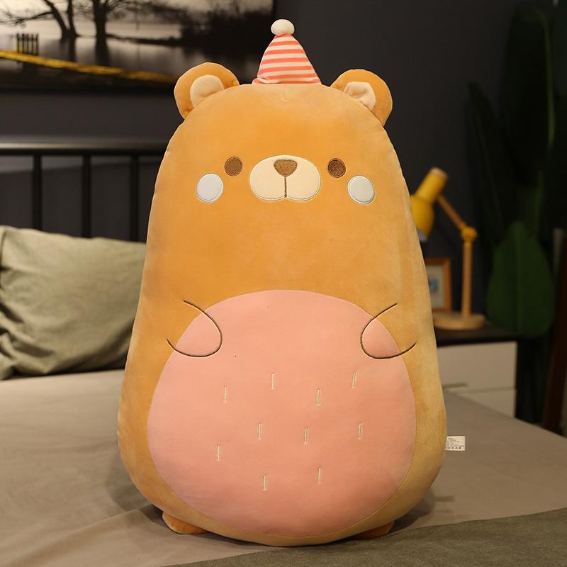 Ultra Soft Jumbo Sized Animal Plushie Pillows