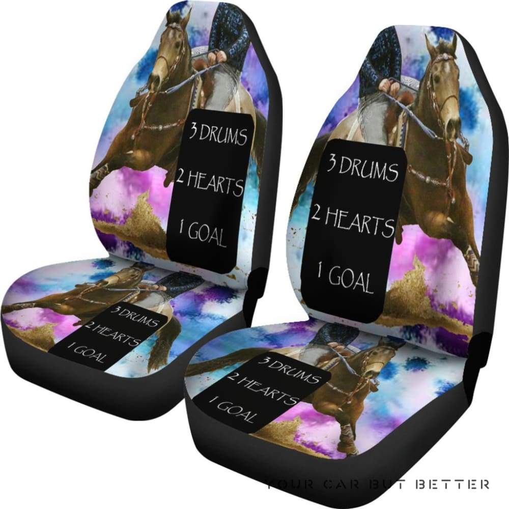 Barrel Racing Custom Car Seat Covers 105622