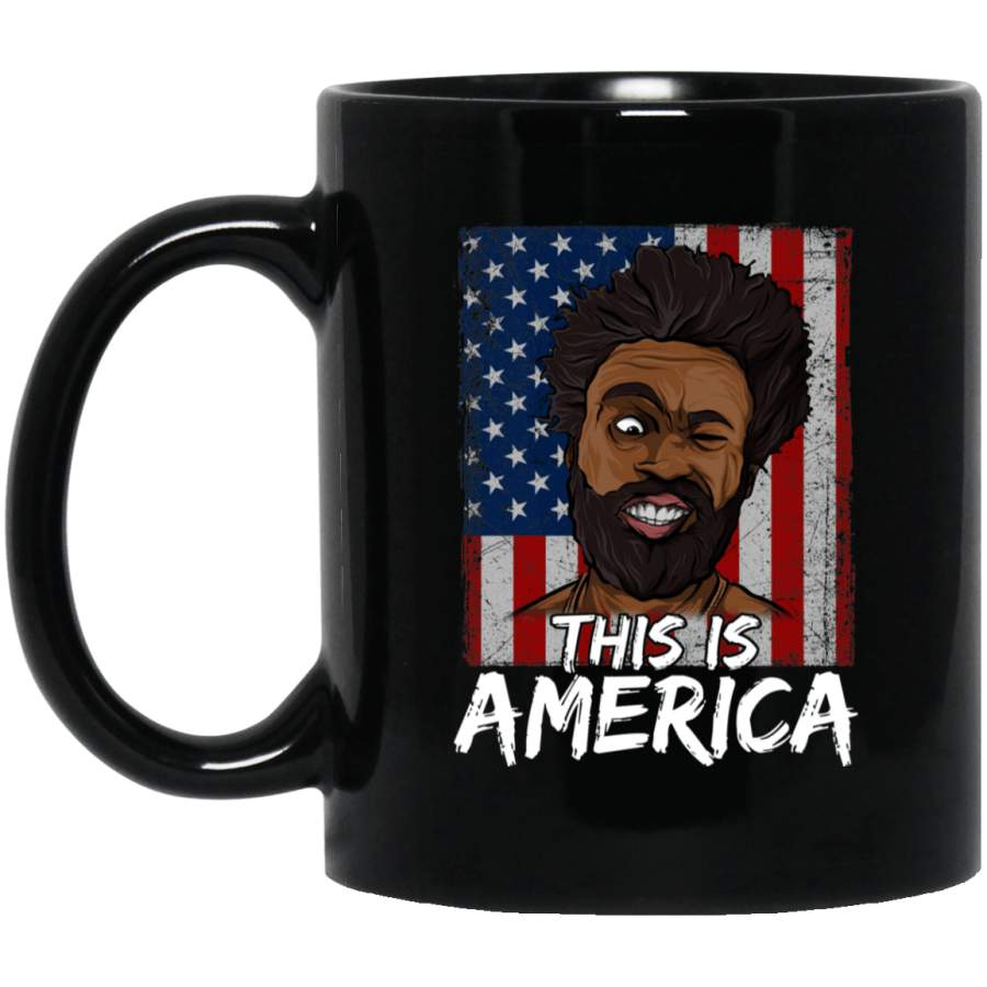 This Is America African American Pride Coffee Mug Pro Black Women Men