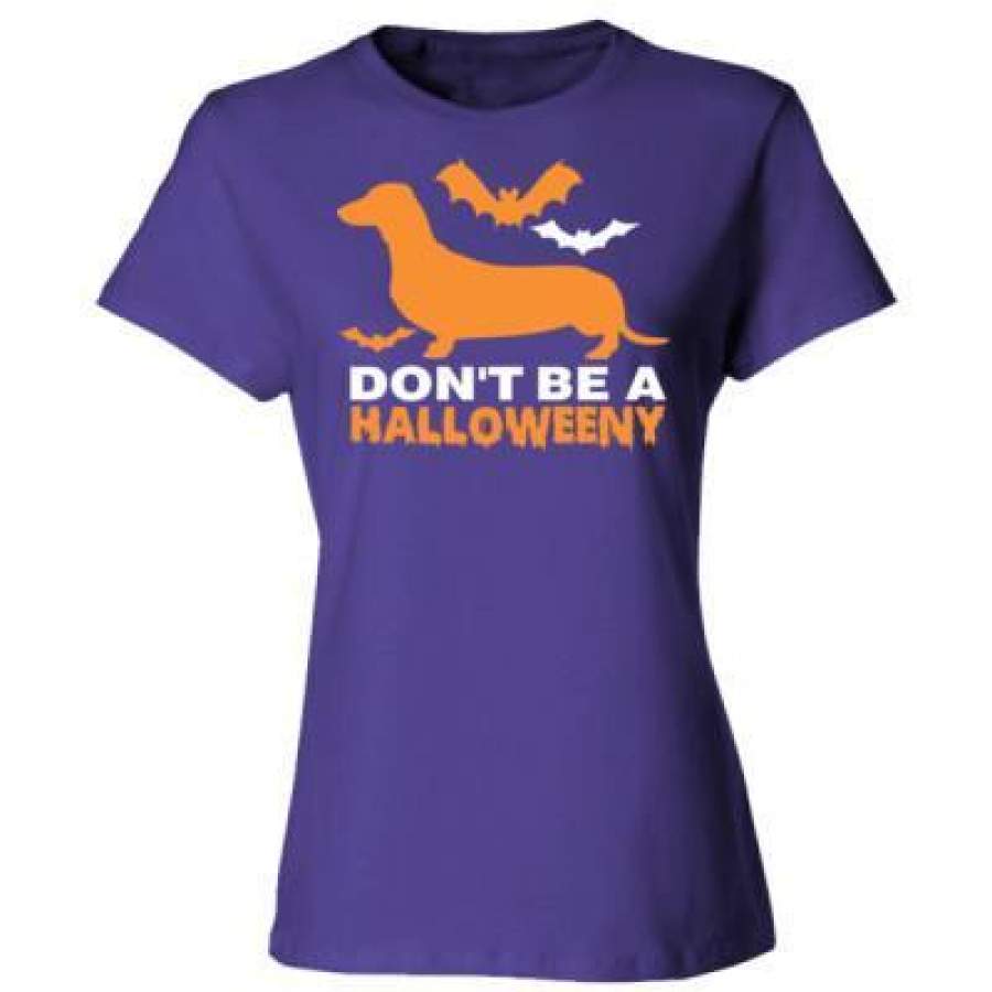 AGR Dont Be A Halloweeny – Ladies’ Cotton T-Shirt