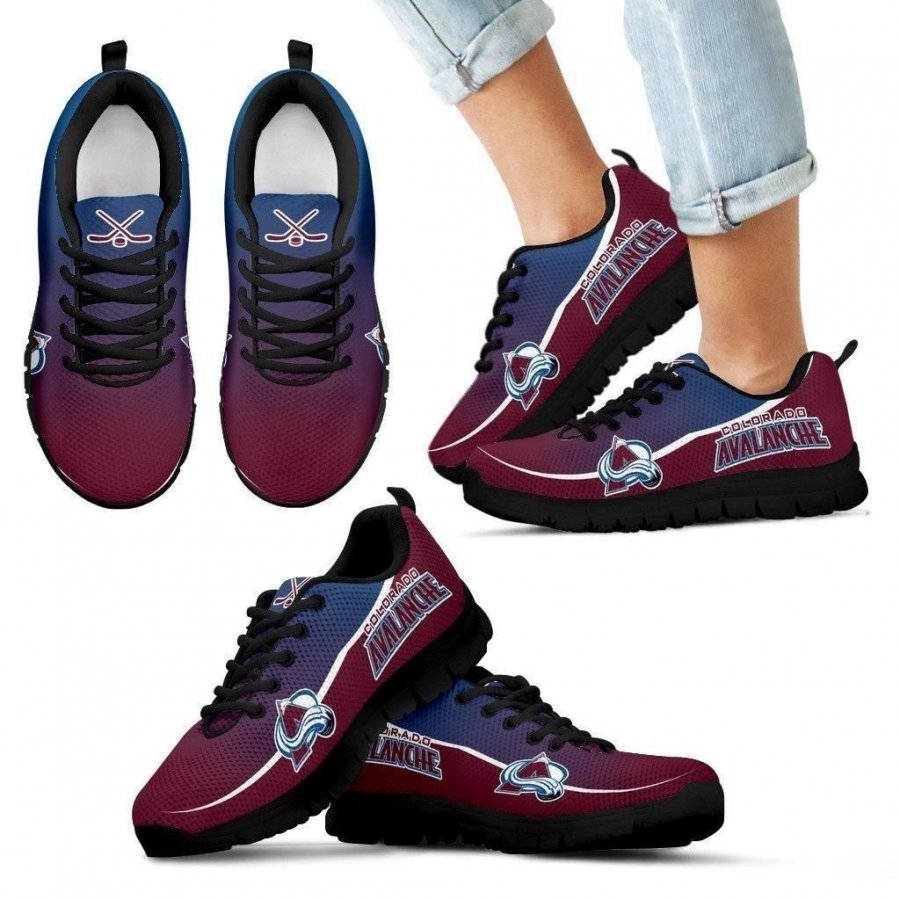 Colorful Colorado Avalanche Passion Sneakers #151