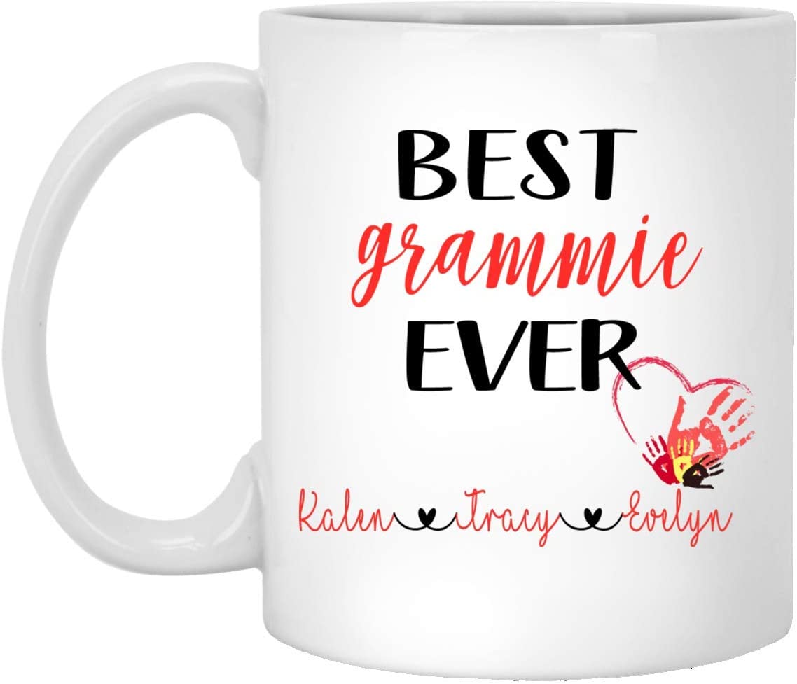 Best Grammie Ever Coffee Mug – Personalized Mug – Father’S Day Gift – Gift For Grammie – Fathers Day Mug – Grammie Coffee Cup – Grammie Coffee Mug 11Oz