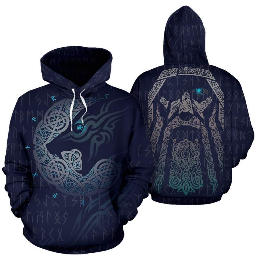 Viking Hoodie – Odin & Fenrir™ Hoodie