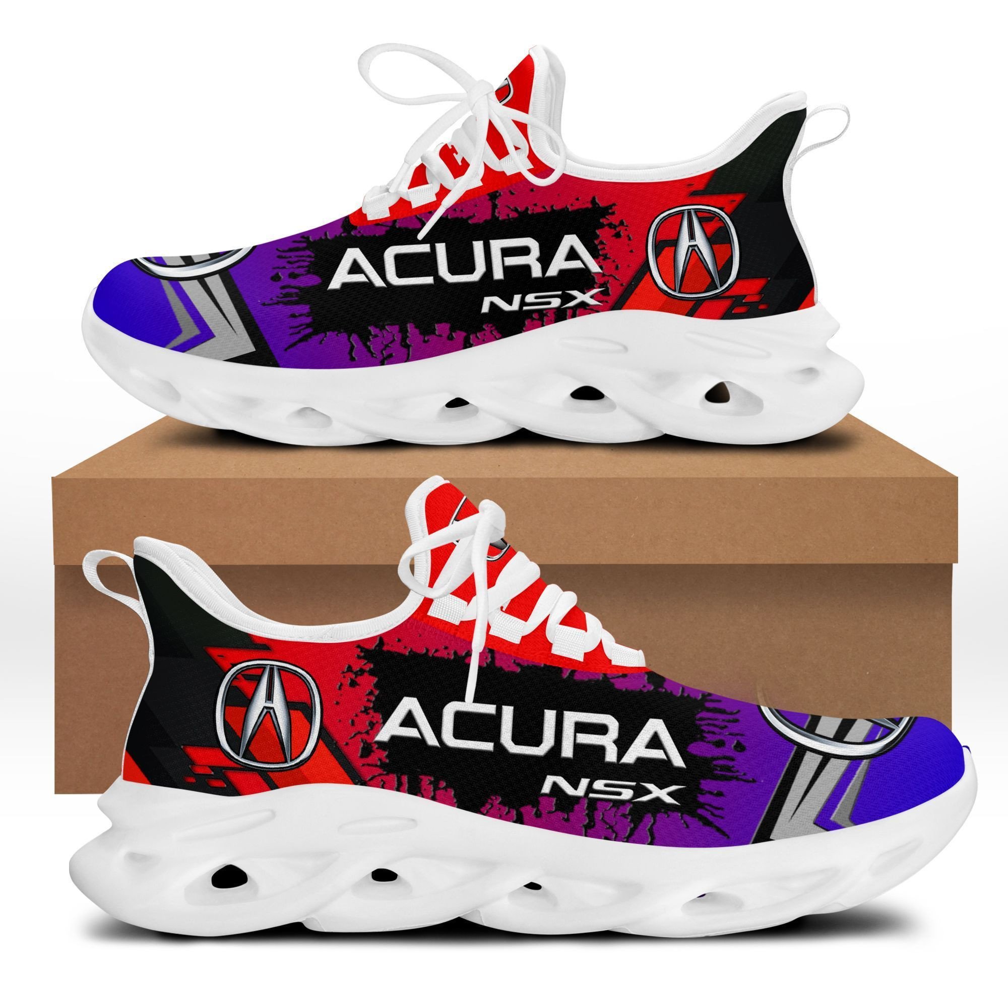 Acura Bs Running Shoes Ver 1 (Blue Red)