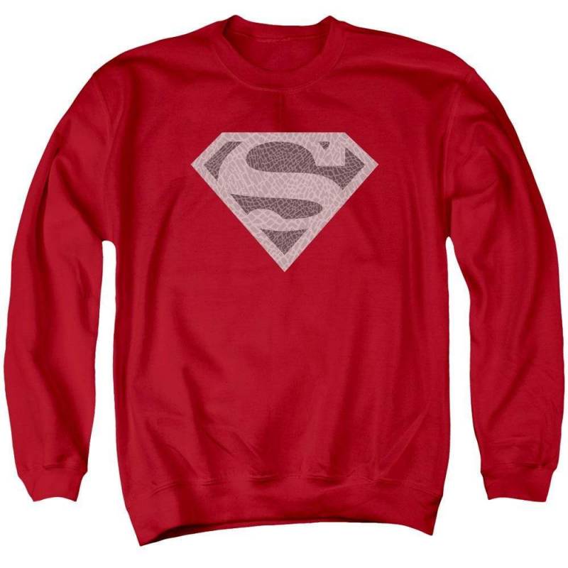 Superman Elephant Shield Men’s Crewneck Sweatshirt