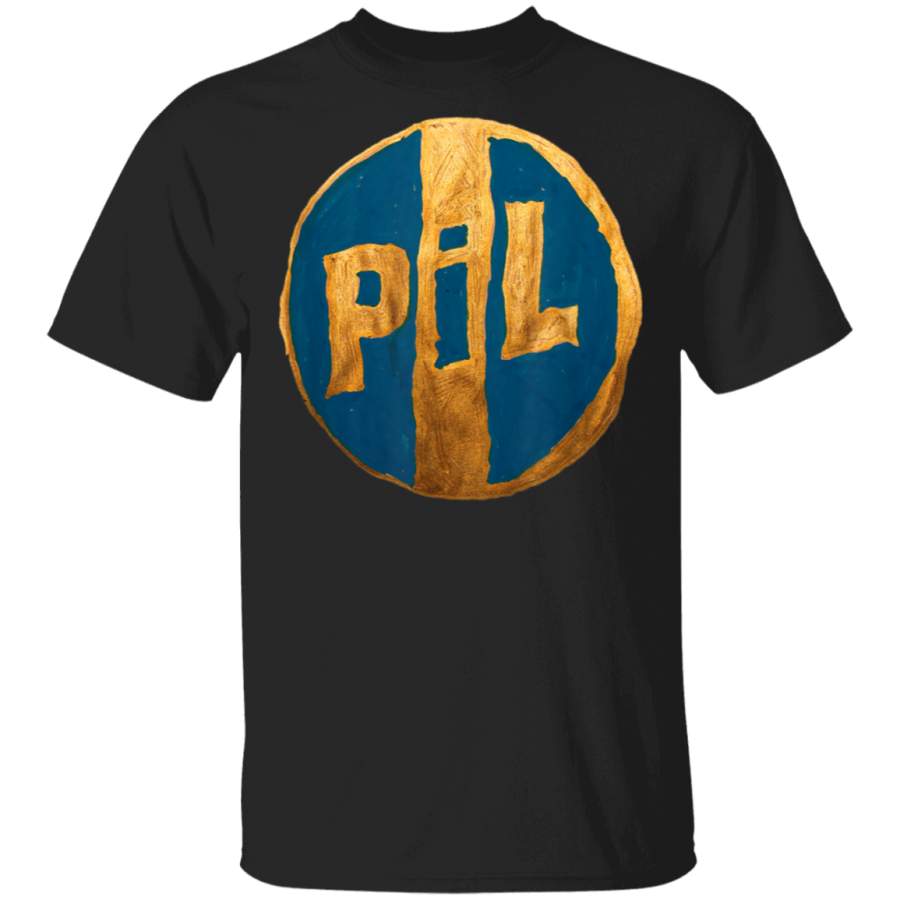 PiL Official Blue Gold Logo TShirt