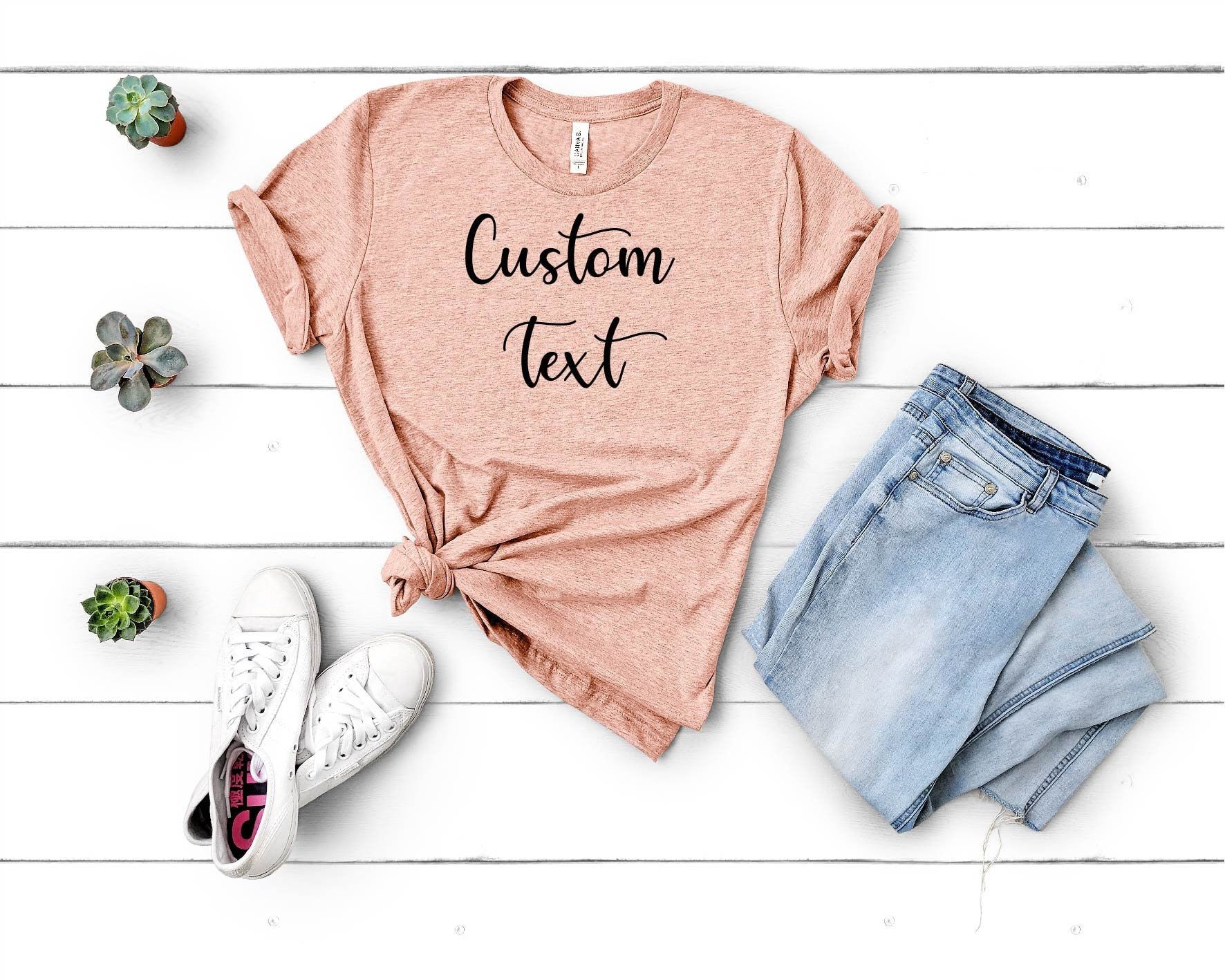 Custom Shirts, Custom T Shirts, Personalized Tshirt,Custom T-Shirt, Custom T Shirt, Custom Shirt, Customized Shirts,Custom Text, Family T Shirts