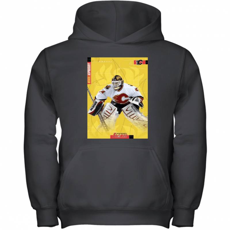 Miikka Kiprusoff Calgary Flames goalie Hockey Youth Hoodie