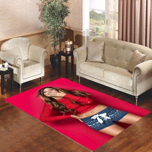 Ariana Grande Red Living Room Carpet Rugs