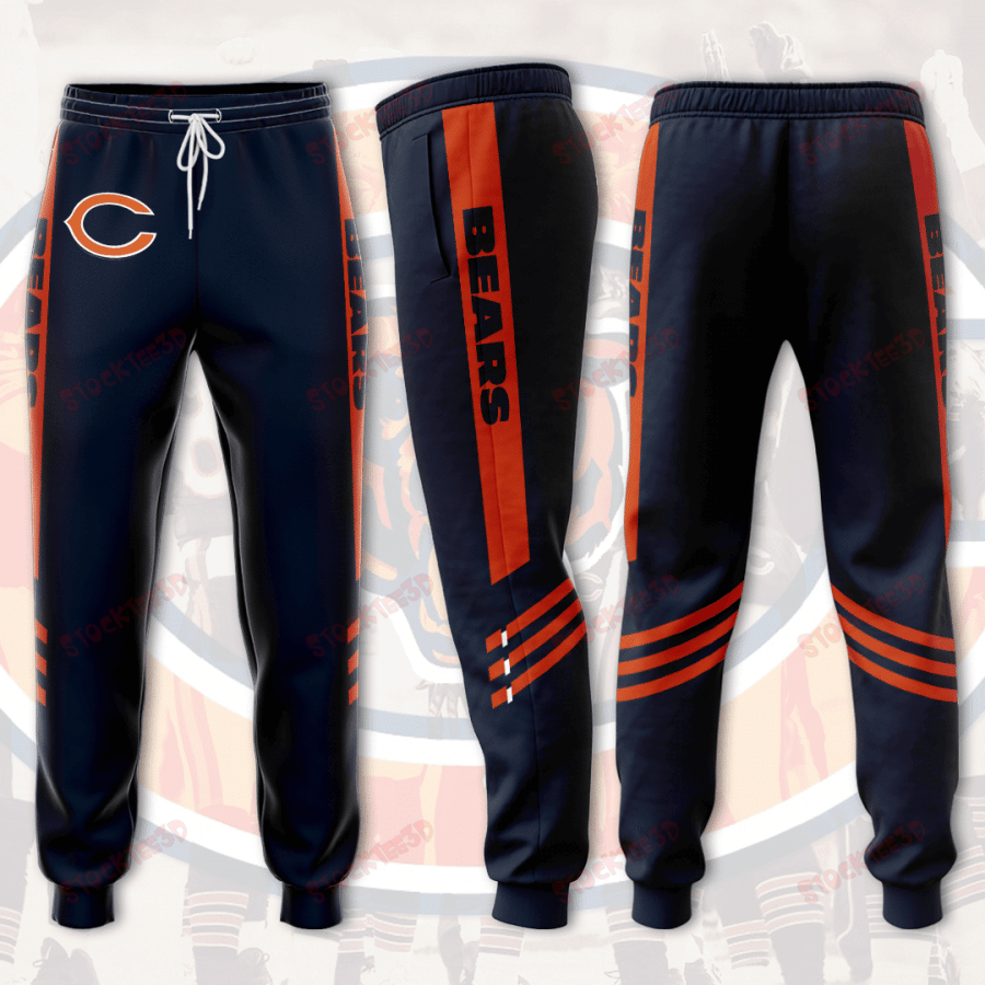 Chicago Bears 3D Printed Pocket Sweatpant 45