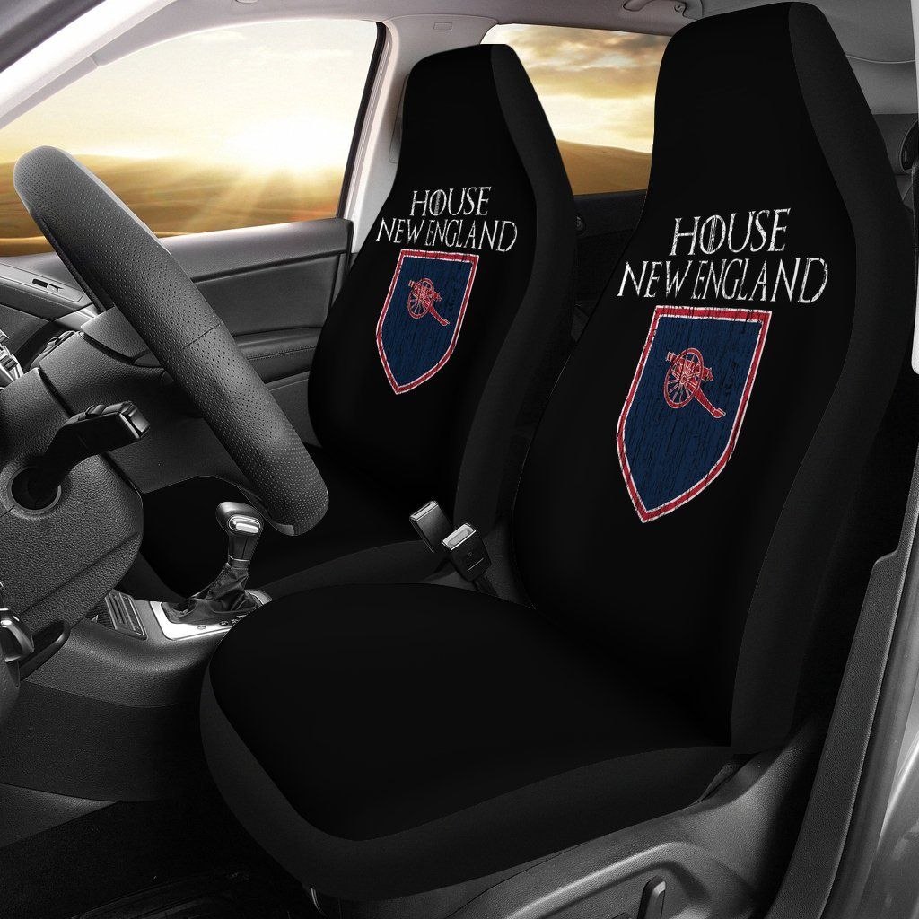 House New England Patriots Football Seat Covers