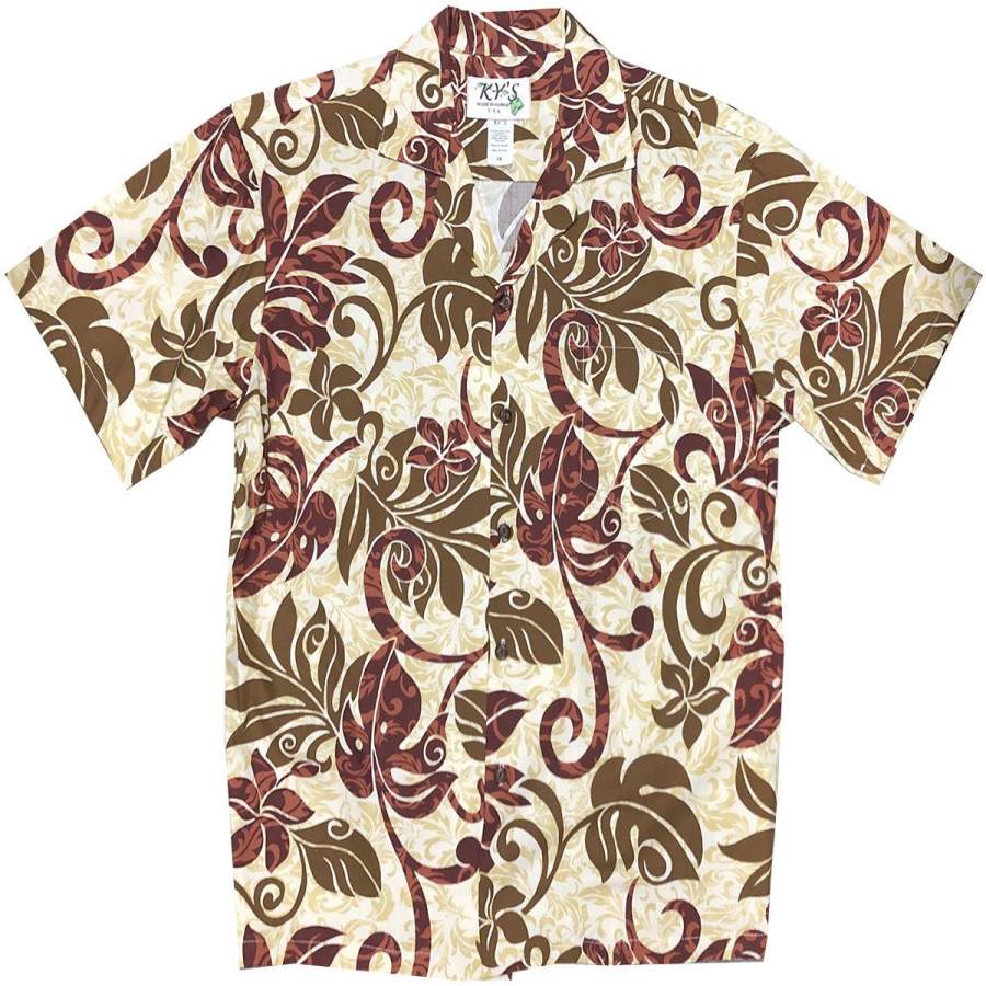 Groovy Jungle Red Hawaii Shirt Ha40918