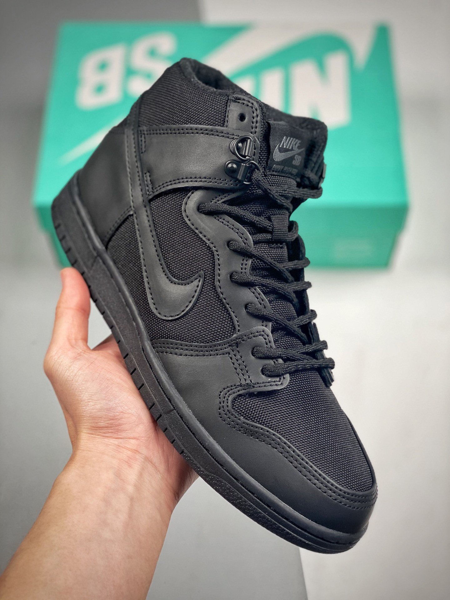 Nike SB Dunk High Triple Black 923110-001 5339159