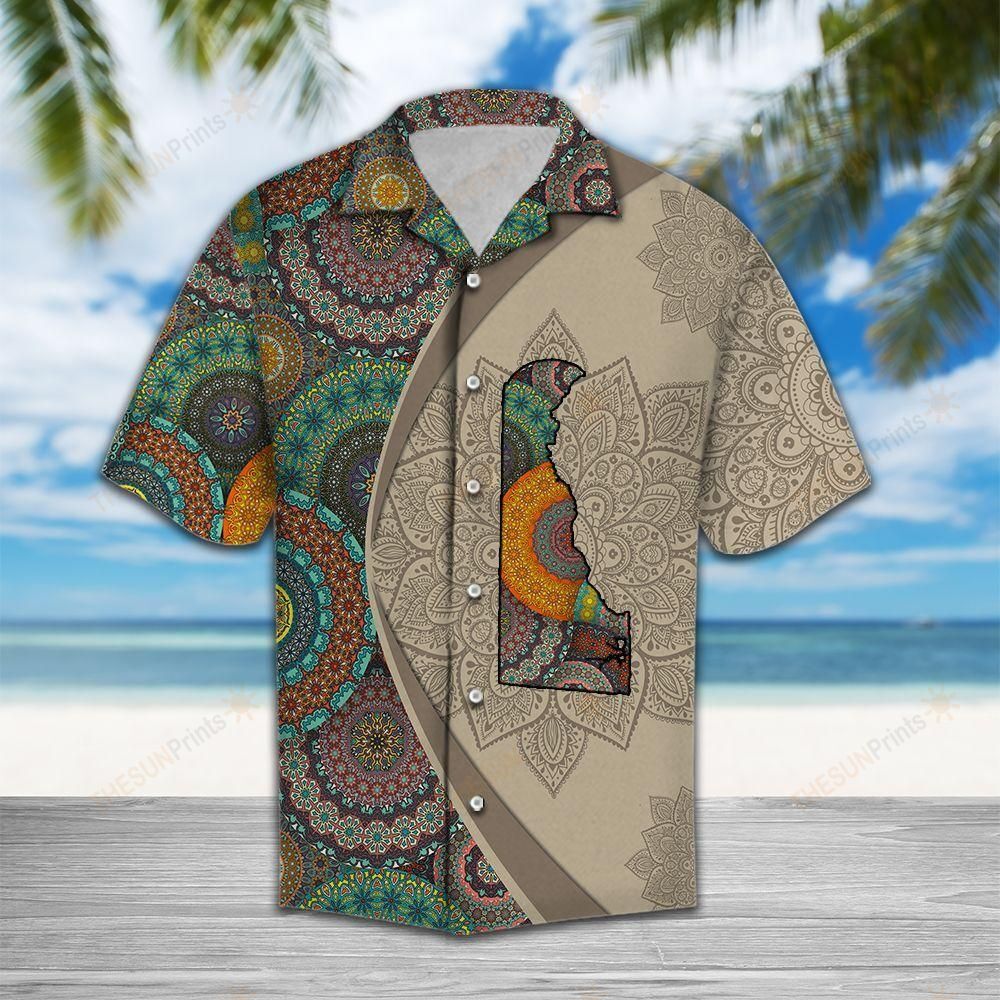 Delaware Mandala Hawaiian Shirt Ha49650