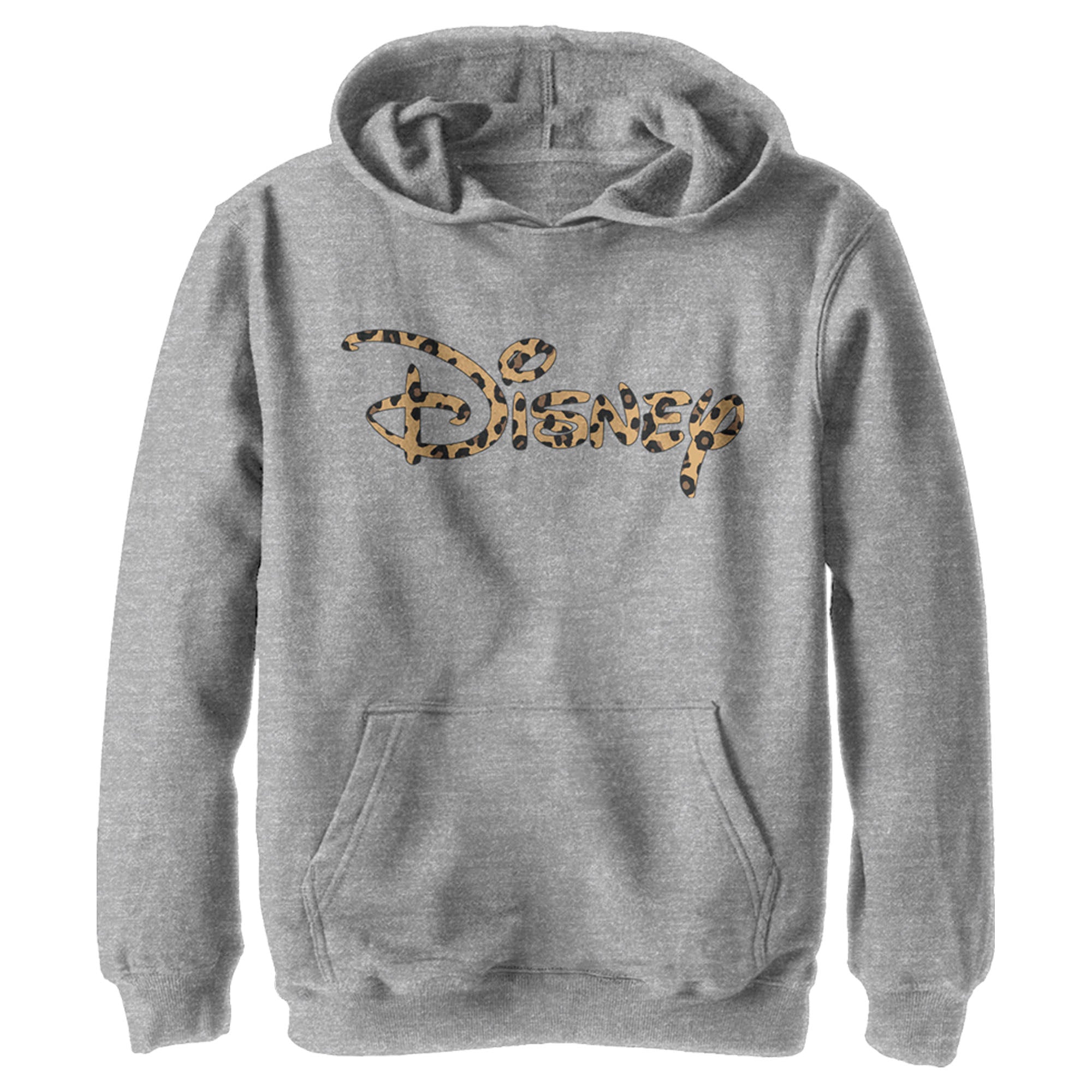 Boy’S Disney Leopard Print Logo Pull Over Hoodie