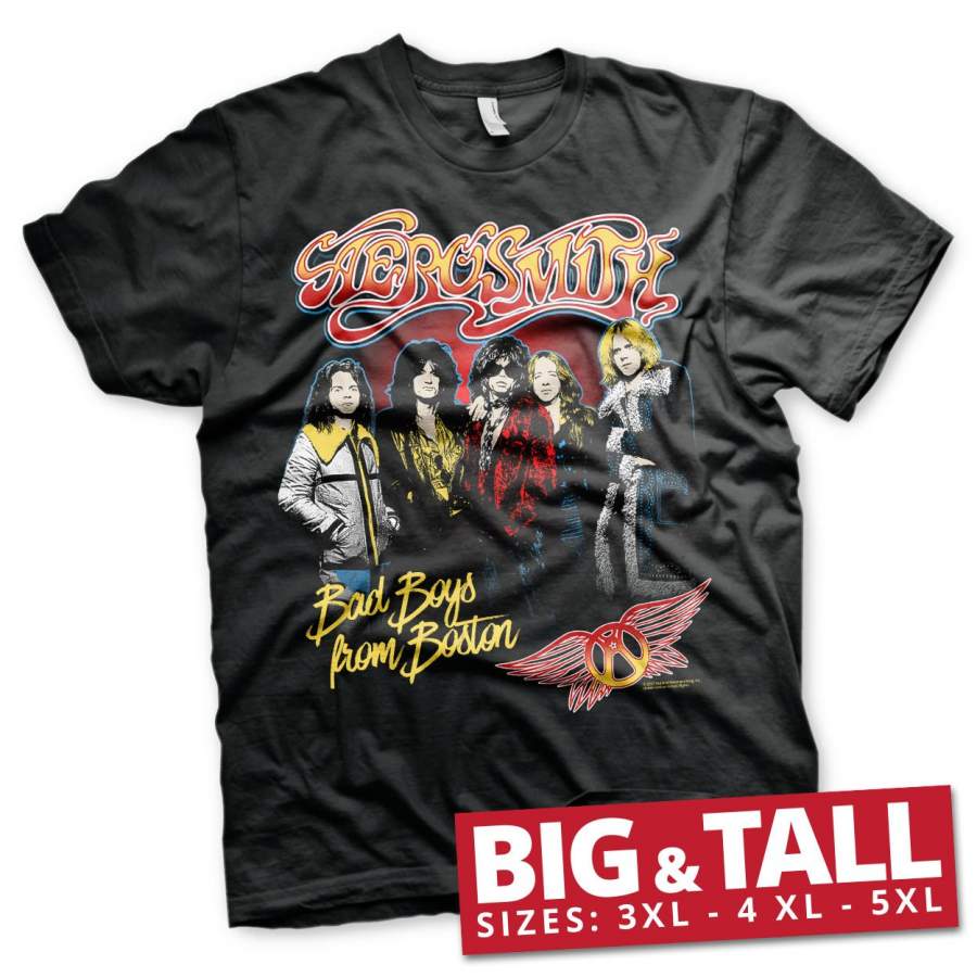 Aerosmith Band Big & Tall T-Shirt