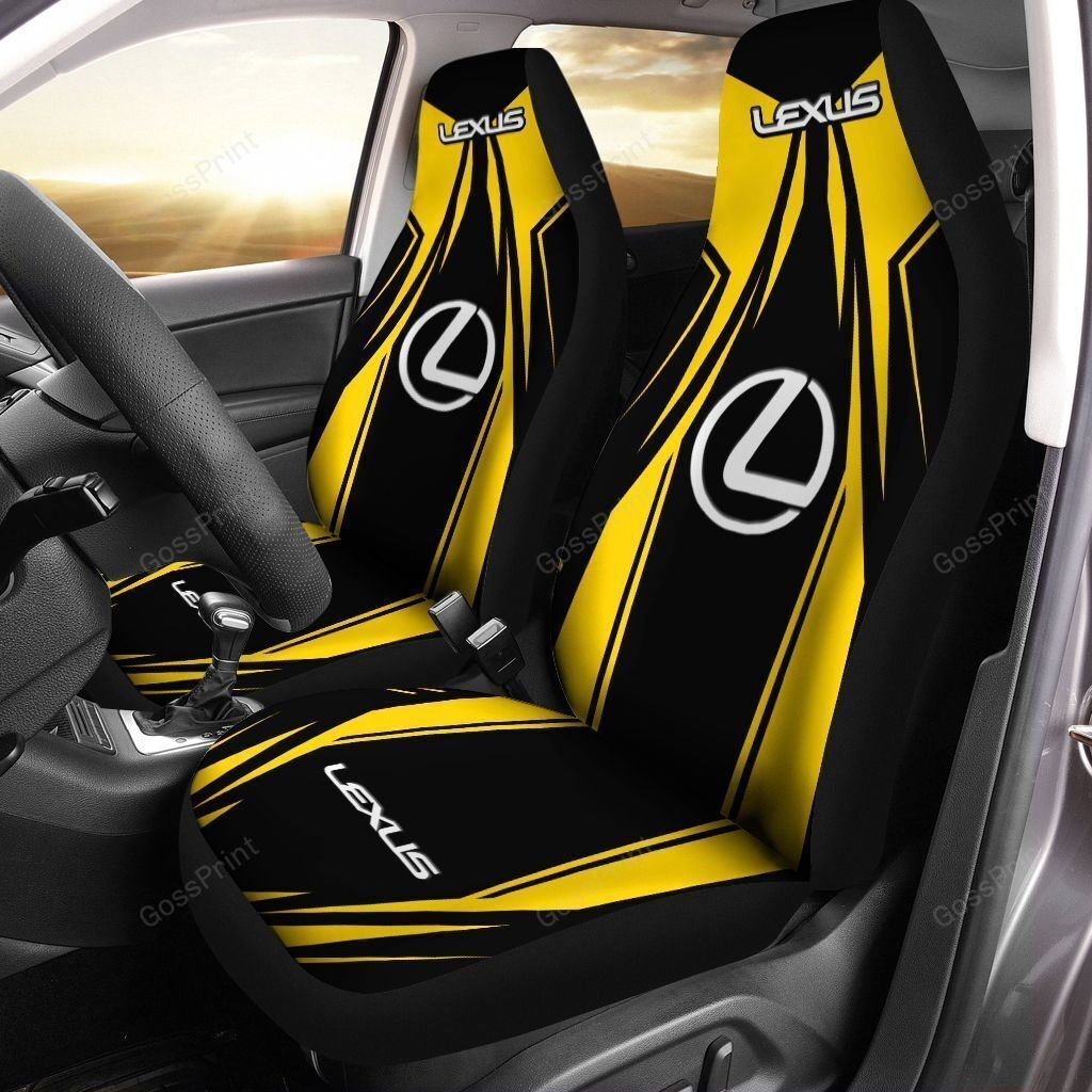 Limited Edition Lexus Car Seat Cover Ver 7 (Set Of 2) Dc Fashion Store