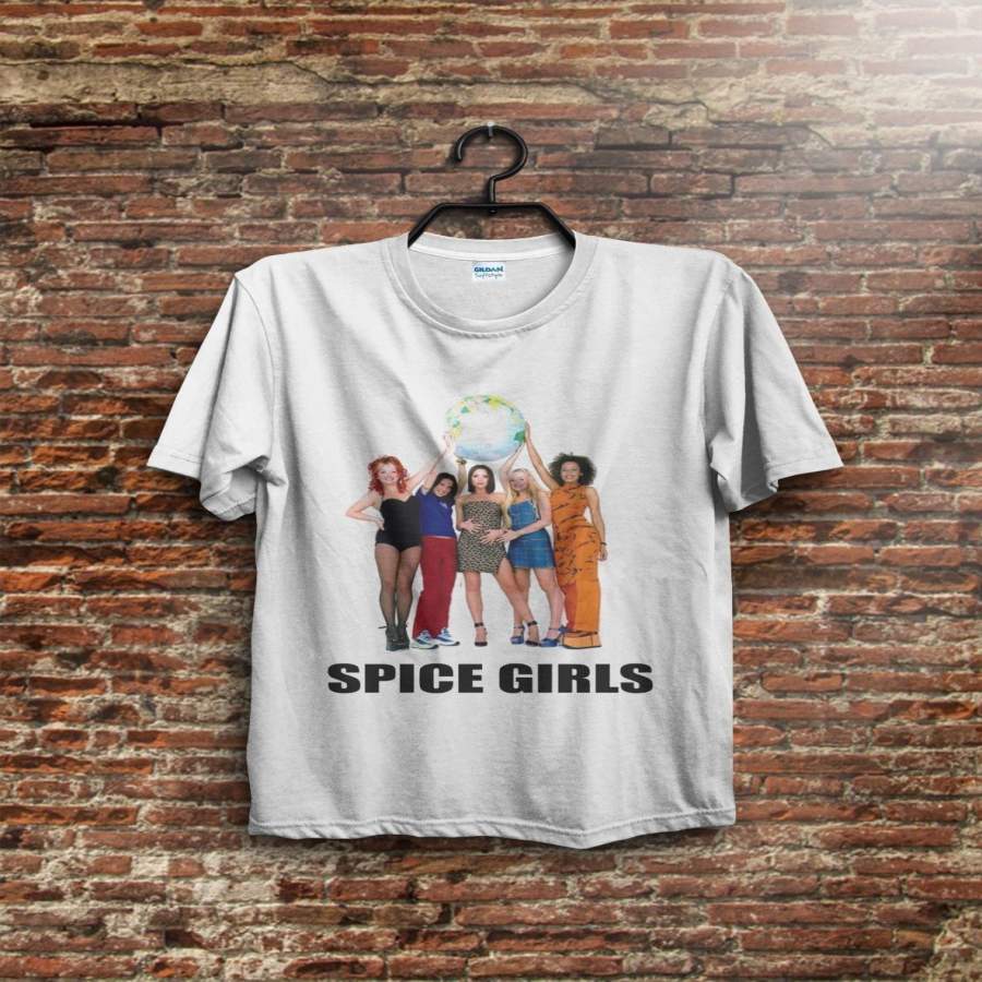 90s Vtg Spice Girls Spice World Promo Unisex Reprint T-Shirt