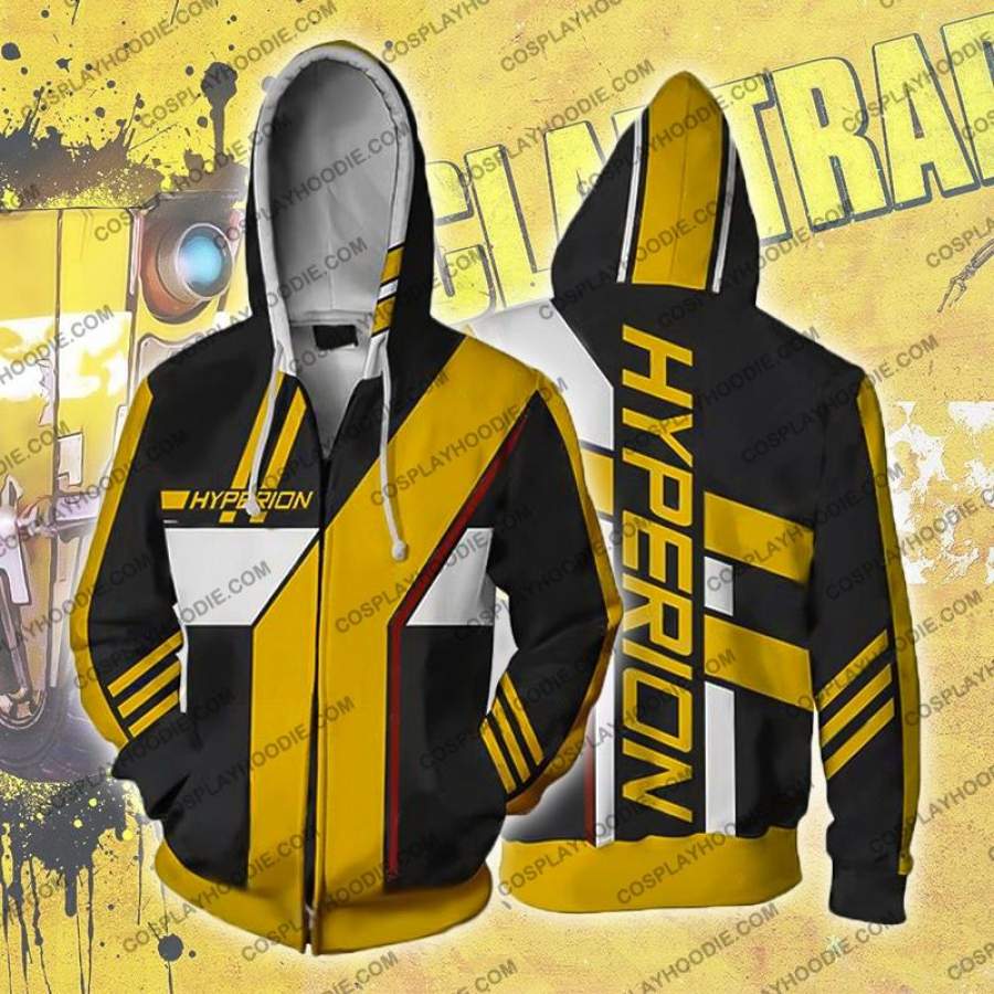 Borderlands Hyperion Zip Up Hoodie Jacket – Sothwarm