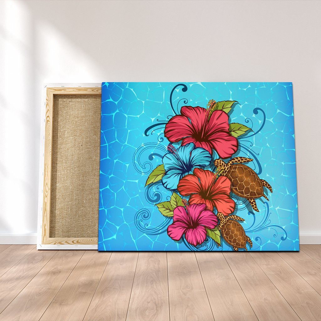 Hawaiian Hibiscus Flower Soulful Canvas – AH – JRC