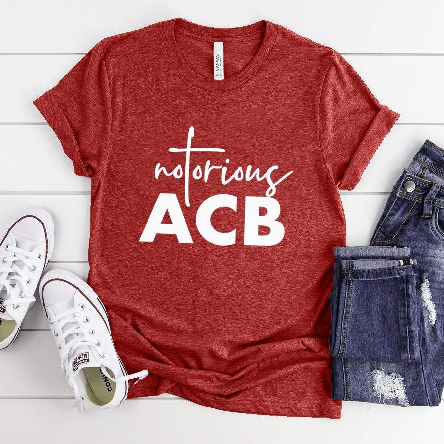 Amy Coney Barrett TShirt Notorious ACB SCOTUS Fill That Seat  Classic Canvas