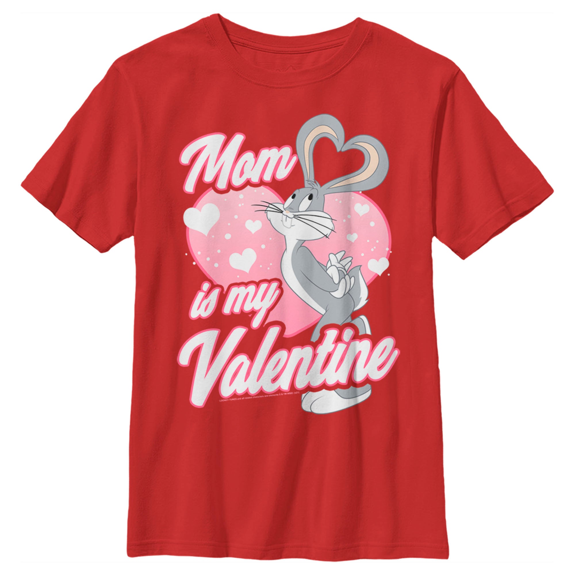 Looney Tunes Boy’S Bugs Bunny Mom Is My Valentine  T-Shirt