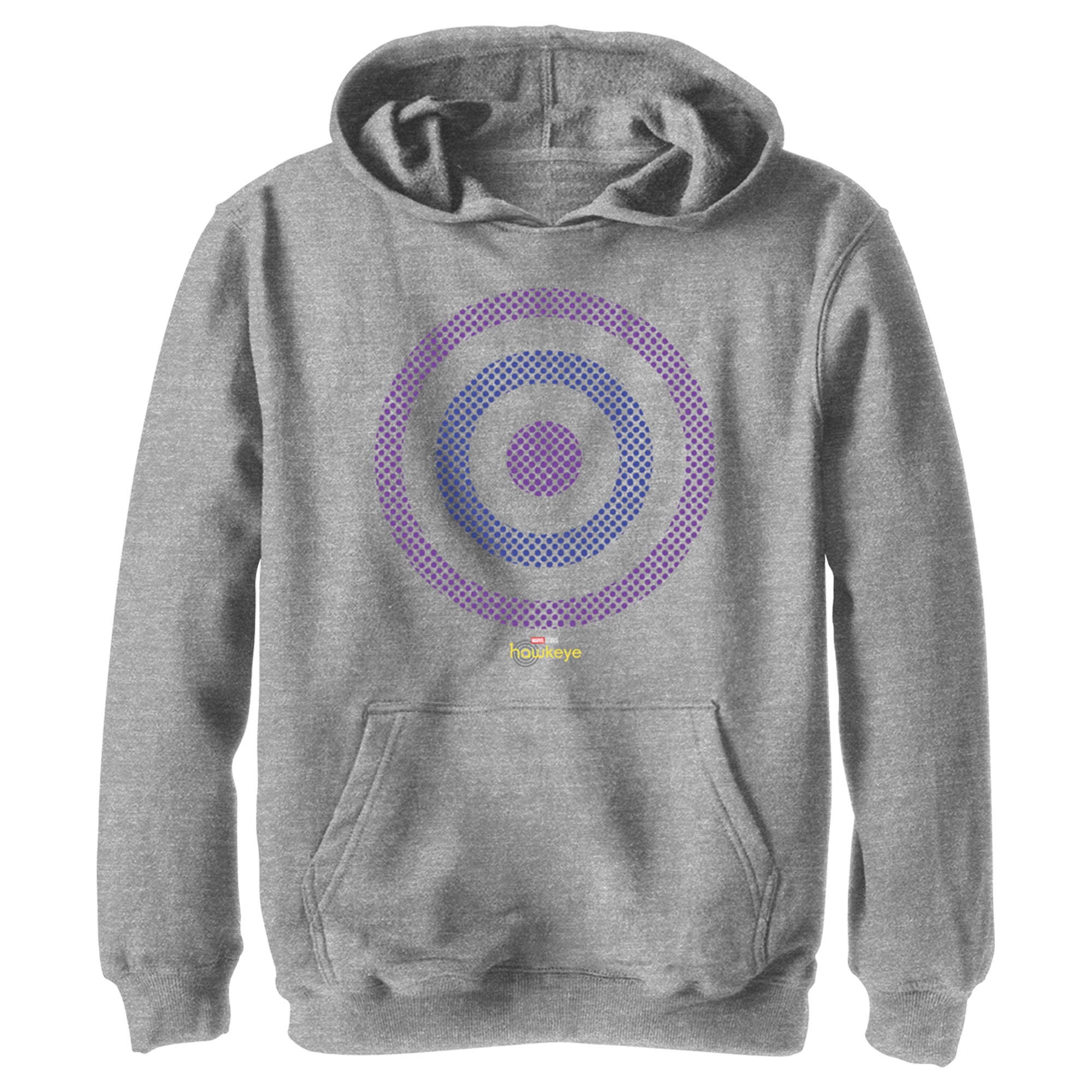 Boy’S Marvel Hawkeye Bullseye Pull Over Hoodie