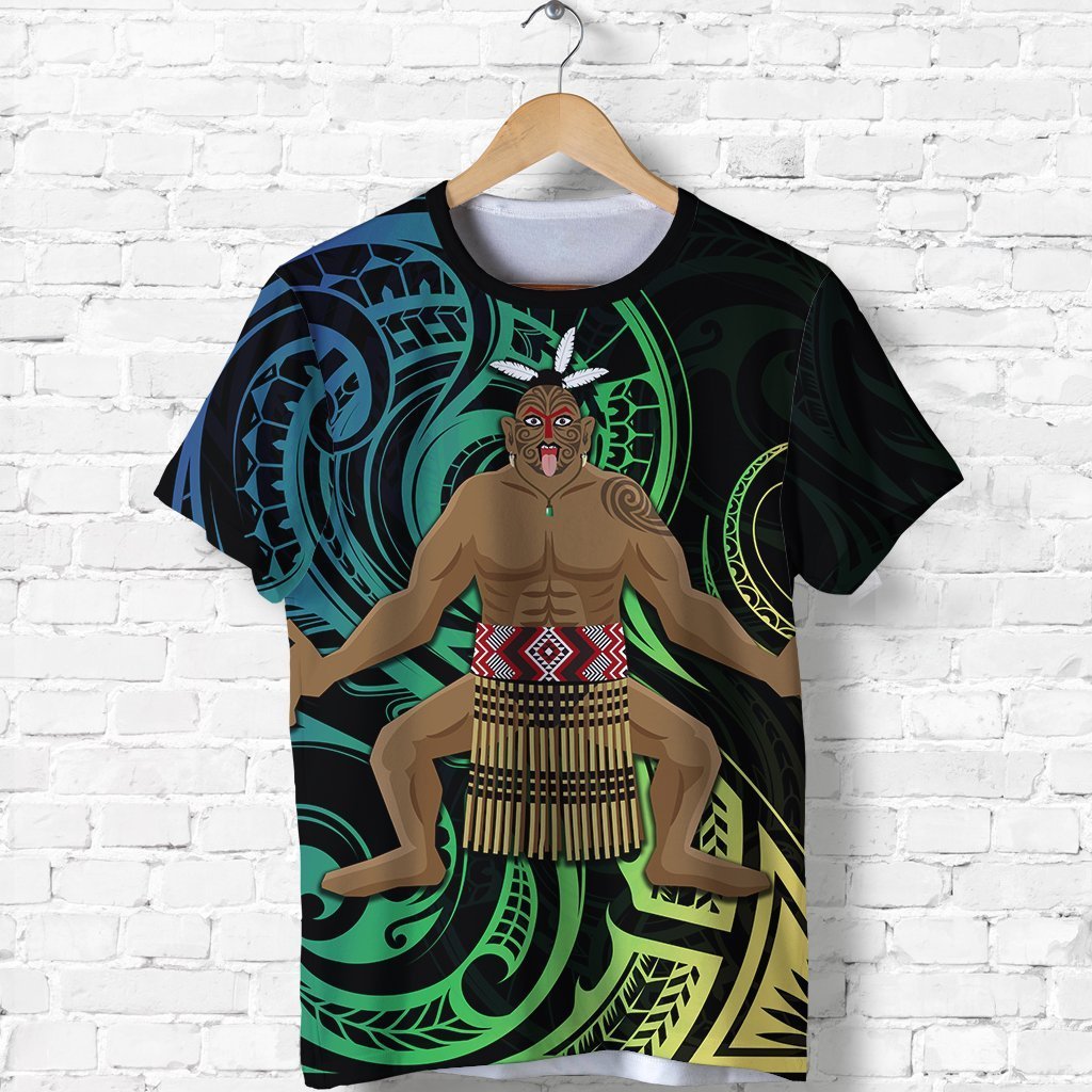 New Zealand Maori T Shirt Traditional Haka