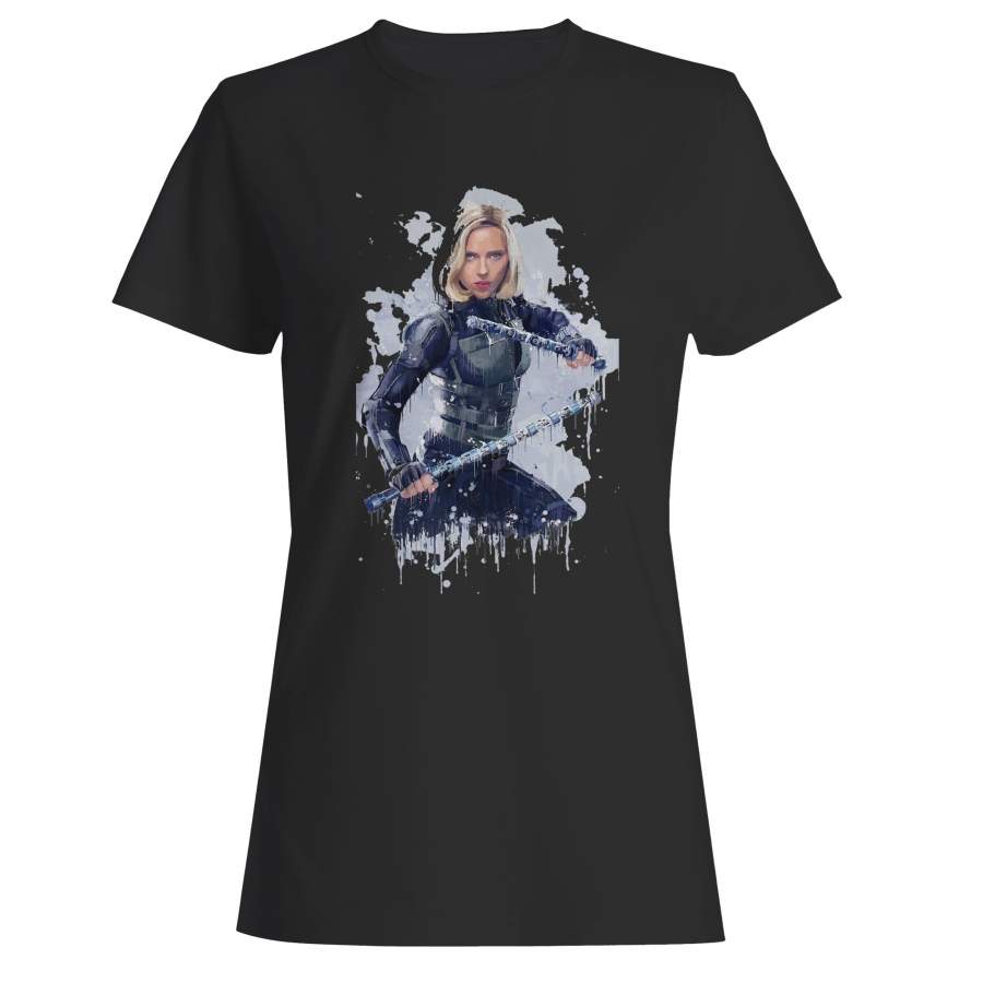 Black Widow Weapon Art Woman’s T-Shirt