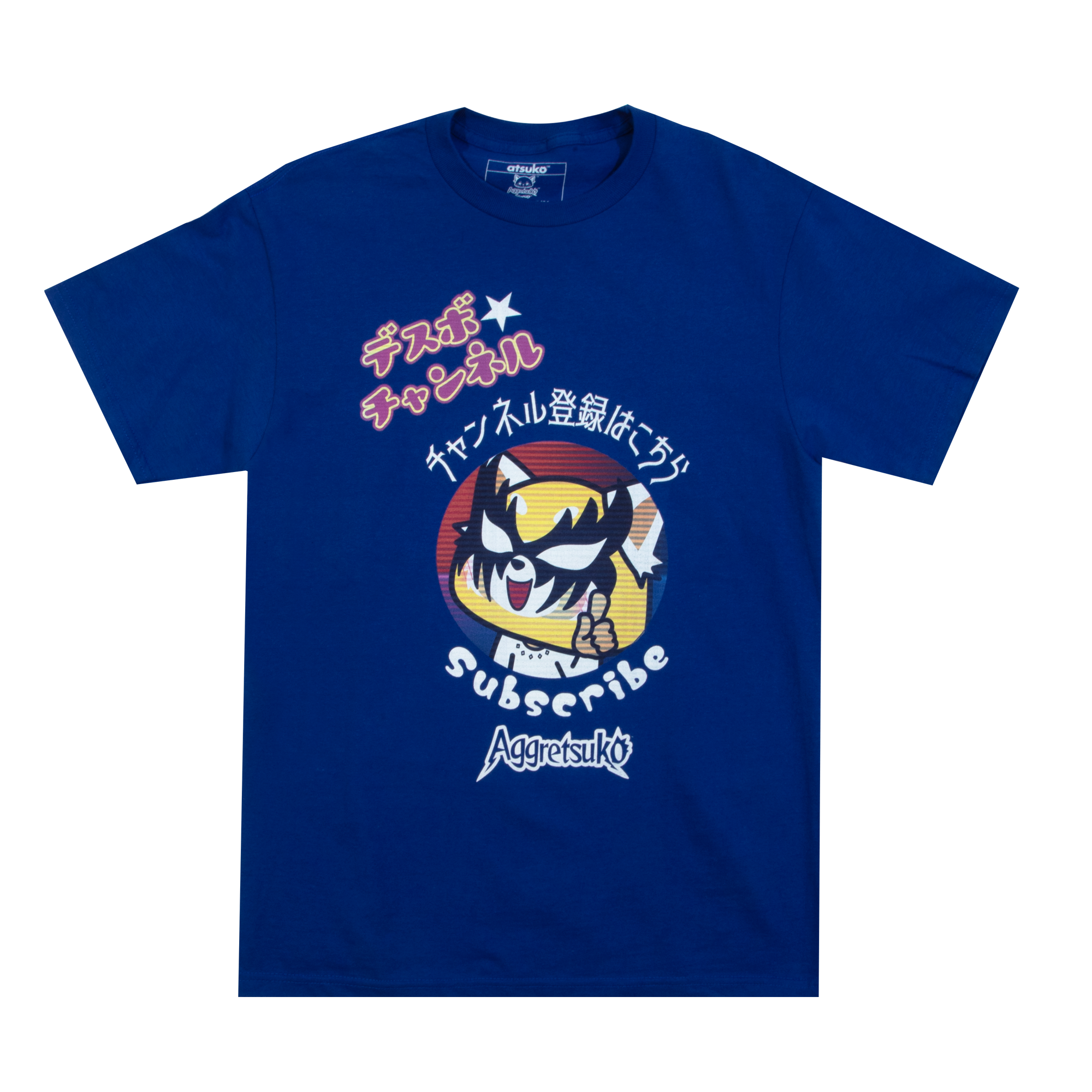 Aggretsuko Subscribe Orchid Tee