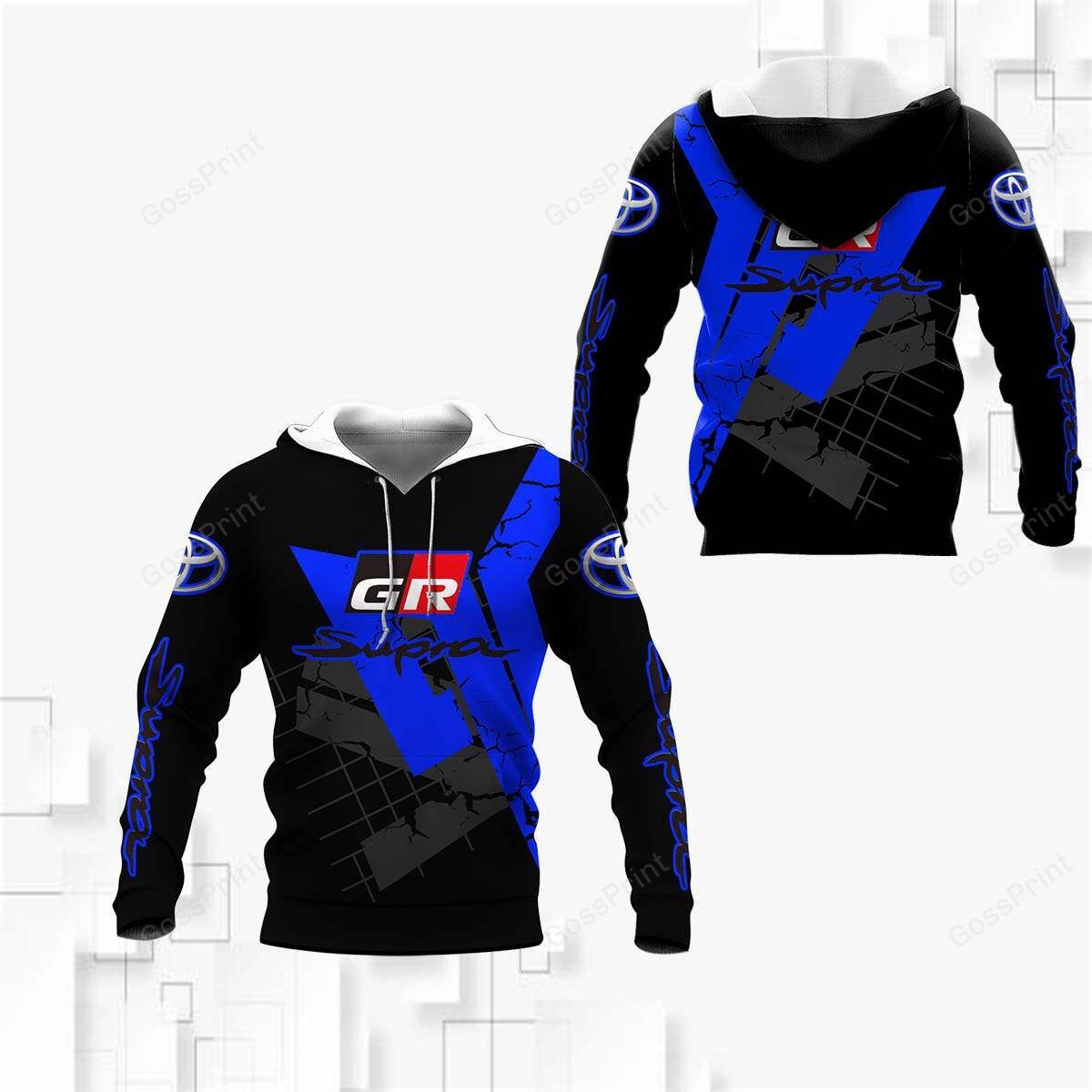 3D ALL OVER TOYOTA SUPRA SHIRT VER 11