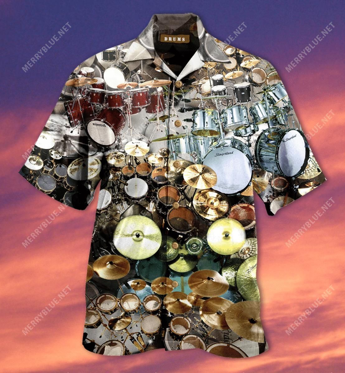 Drum Lover Aloha Hawaii Shirt Colorful Short Sleeve Summer Beach Casual For Men And Women Ha3086