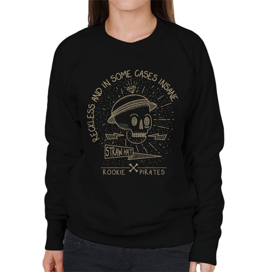 Straw Hat Rookie Pirates One Piece Women’s Sweatshirt