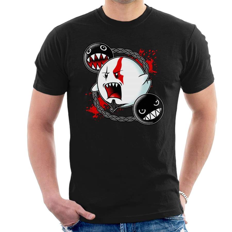 Ghost Of Sparta God Of War Mario Men’s T-Shirt