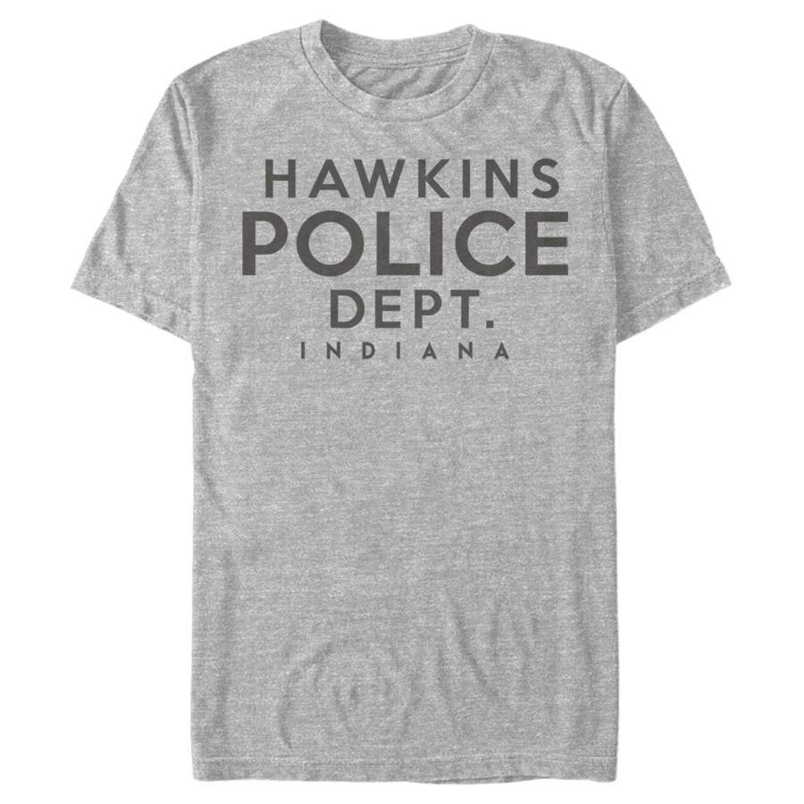 Stranger Things Men’s Hawkins Police Department  T Shirt