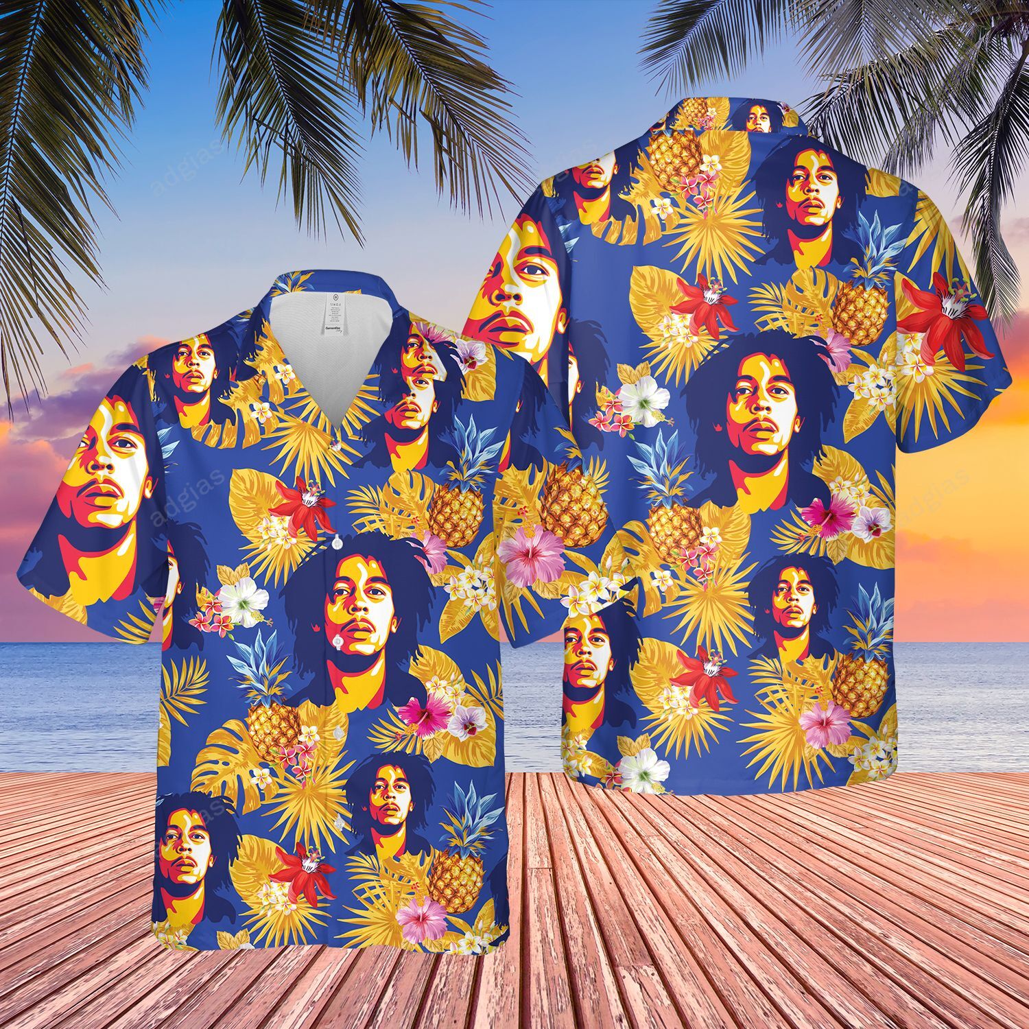 Bob Singer Hawaiian Aloha Summer Outfit Ha90217