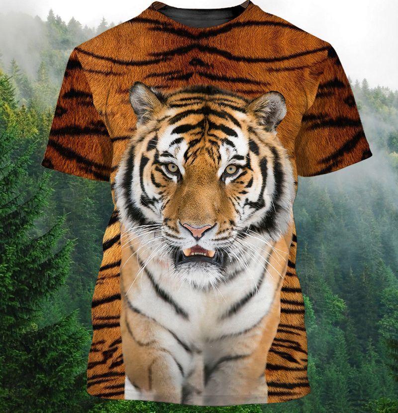 Cool Almighty Tiger 3D Full Print Tshirt