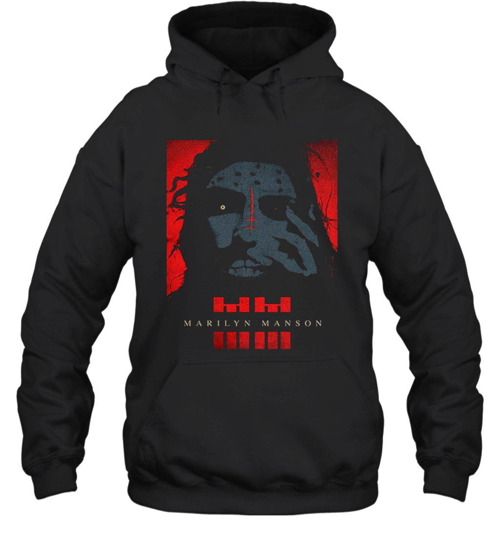 TornadoT Marilyn Manson Men’S Rebel Black 185 Hoodie