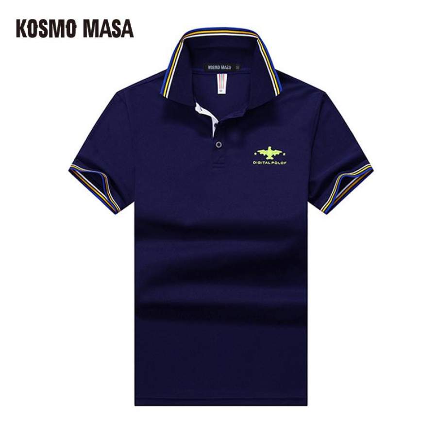 Cotton Solid Casual Polo For Men Spring Summer Short Sleeve Anime Shirt Men'S Jersey Camisas Polo Shirts