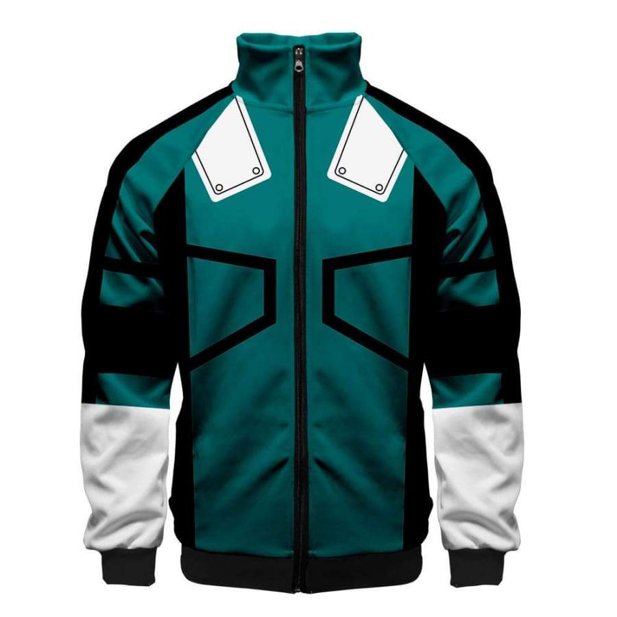 Izuku Midoriya Classic cosplay Style My Hero Academia Deku Hoodie Jacket